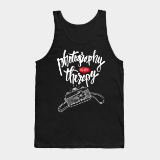 Photography is my therapy Tank Top